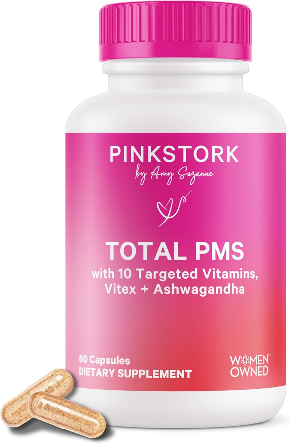 Pin Stor PM Supplemen fo Wome Vitex Ashwagandha Mac Roo 1 Vitamin Mineral t Suppor Hormon Balance Mood Bloating Perio Regularit 6 Capsules