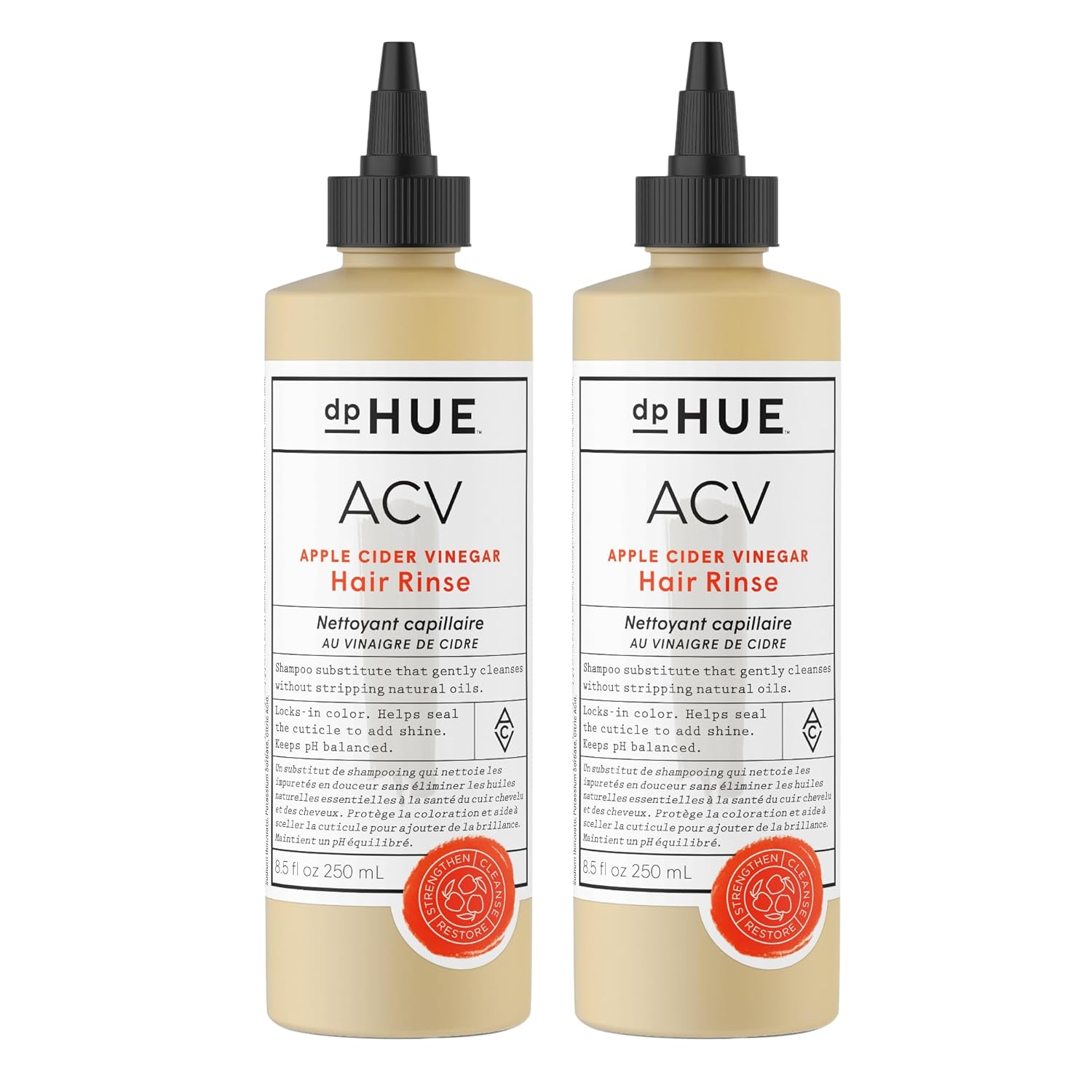 dpHU Appl Cide Vinega Hai Rins 8. oz Pac o  Shampo Alternative Scal Cleanse Pos Workou Rins Remove Buildu Swea Protect Natura Hai Oils