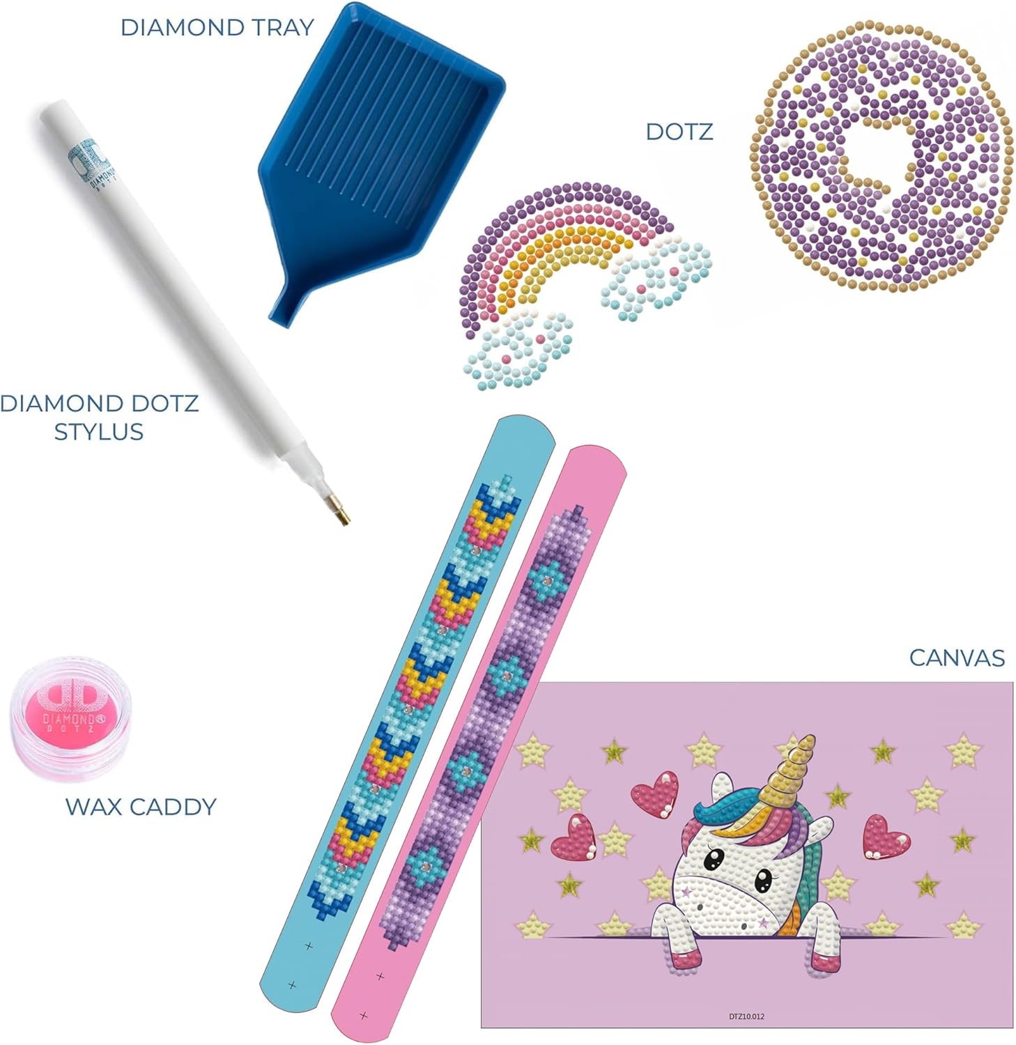 - Dotzies Unicorn Activity Set, Diamond Art Kits for Adults, Diamond Painting Kits Adults, Kits, Diamond Art Adults, Diamond Painting Adults, Adults Diamond Art