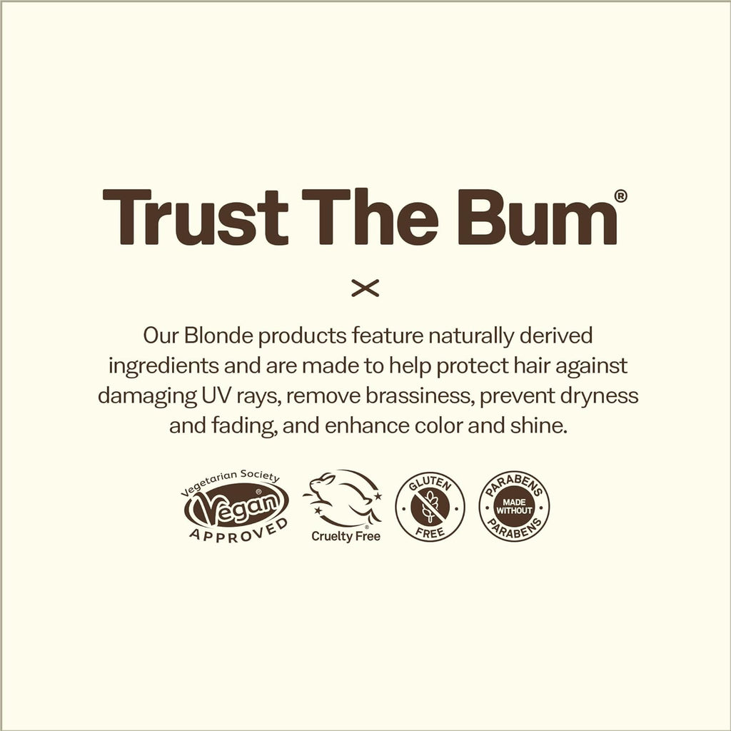 Su Bu Lighte an Ton Trave Ki Blond Hai Lightene an Ton Enhance Enhance Hai Colo an Shin whil Neutralizin Brass Tone U Protectin Vega an Cruelt Fre ( oz 1. f oz)