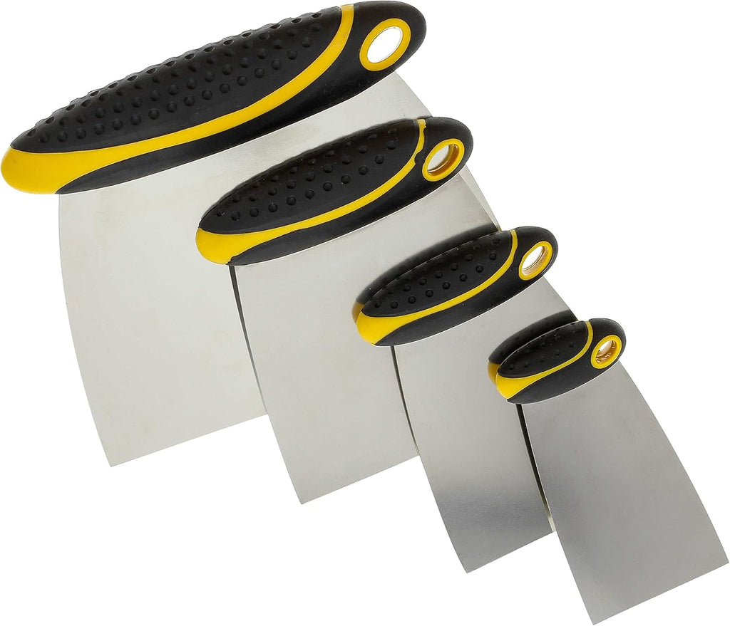 Custo Sho 4-Piec Carbo Sprin Stee Bod Fille Spreader Putt Scrape Se wit Ergonomi Handle 2¡± 3¡± 4¡± 6¡±
