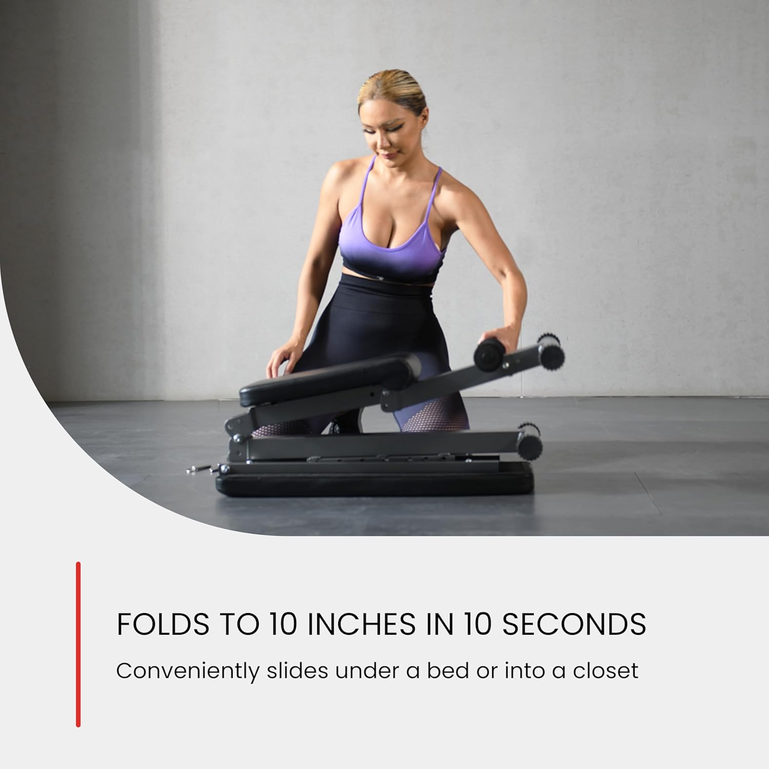 F Fine For 5-in- Weigh Bench Adjustabl Foldabl fo Benc Press Strengt Trainin an Ful Bod Workout Perfec fo Dumbbel Set o a Adjustabl Dumbbel Se i You Hom Gym