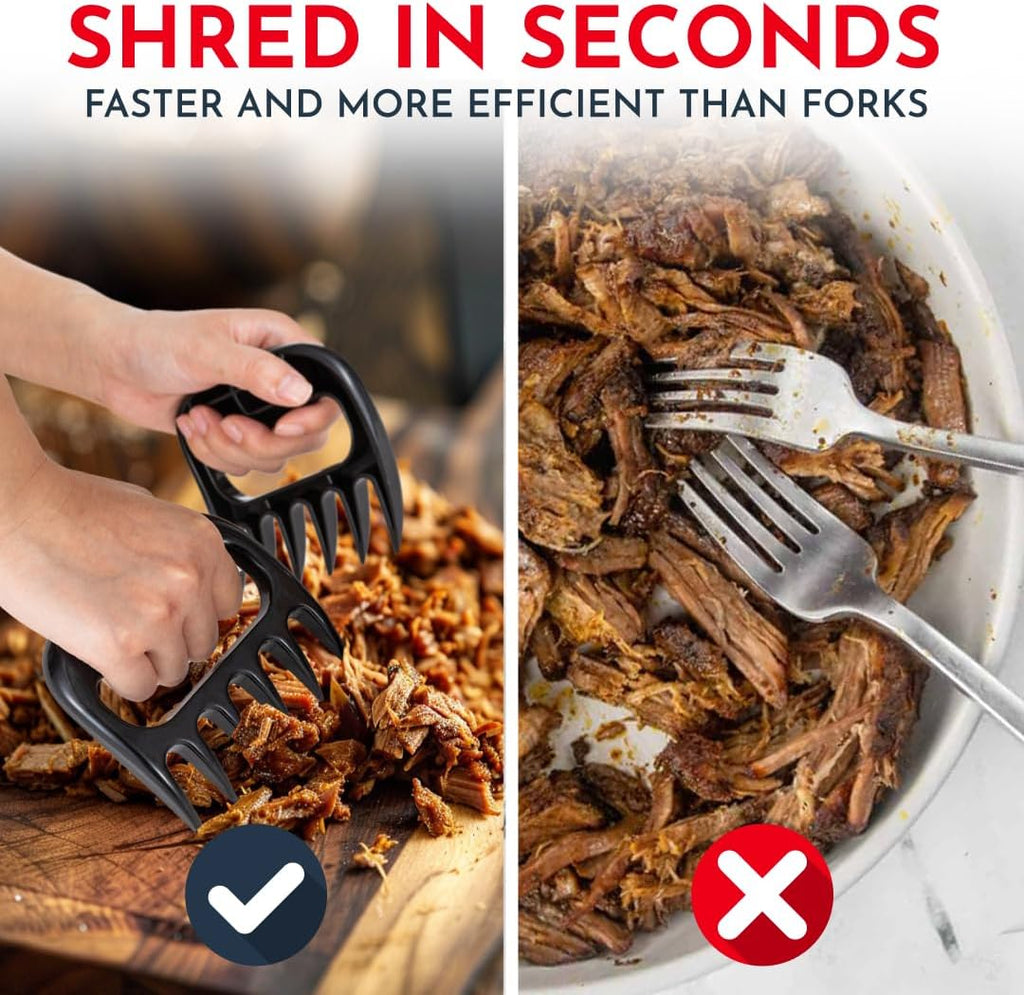 Mea Shredde Claw BB Accessorie Stockin Stuffer fo Men Bea Claw Mea Shredde fo Pulle Pork Chicken-Shredde Too Perfec fo BB Grillin Gift fo Men Whit Elephan Gift Ideas