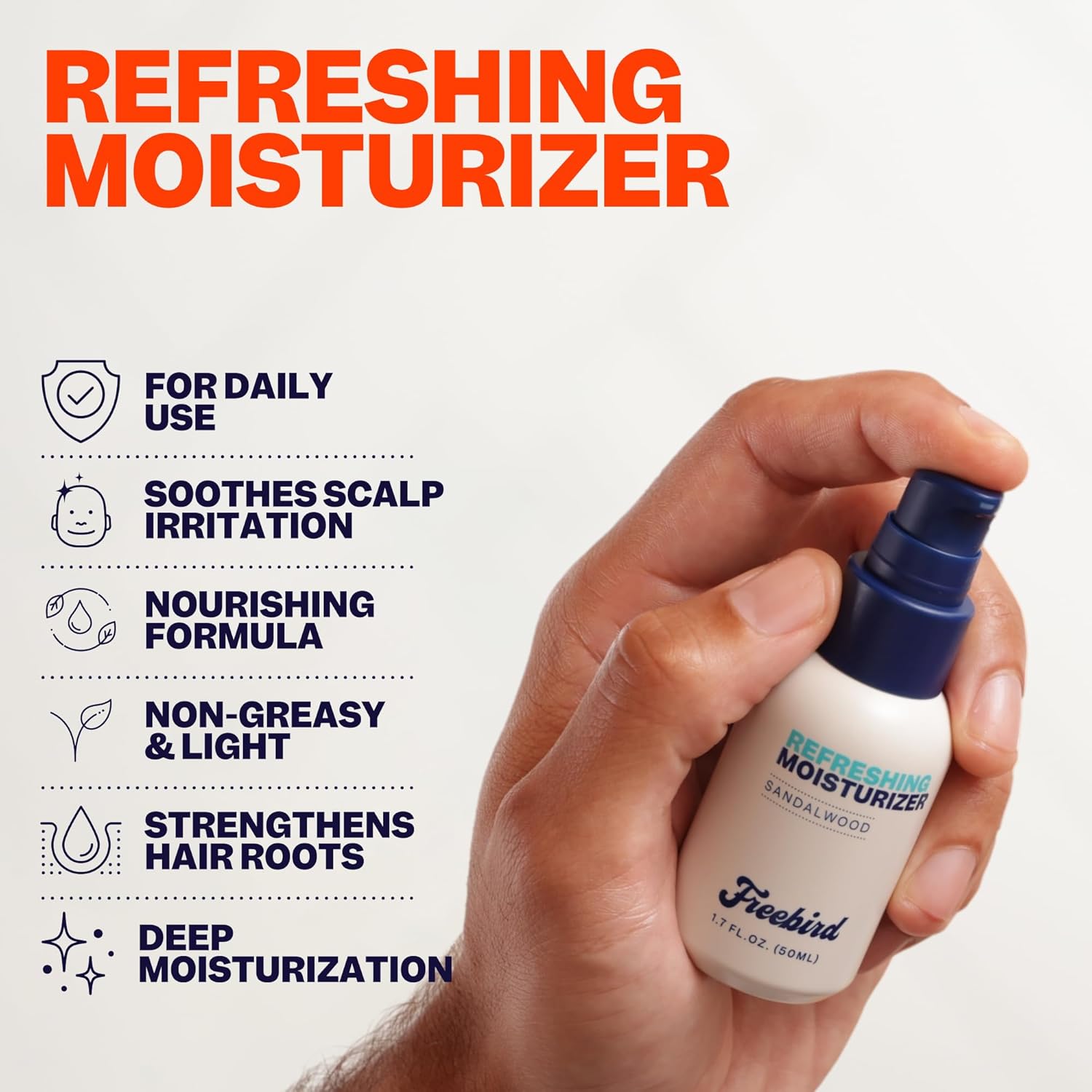 Freebir Scal Car Ki 3-in- Premiu Bal Hea Care Sooth Shaving Nourishin Deto Cleanser Purifyin Exfoliator Refreshin Moisturizer Enhance Hydration Idea fo Dail Scal Maintenance