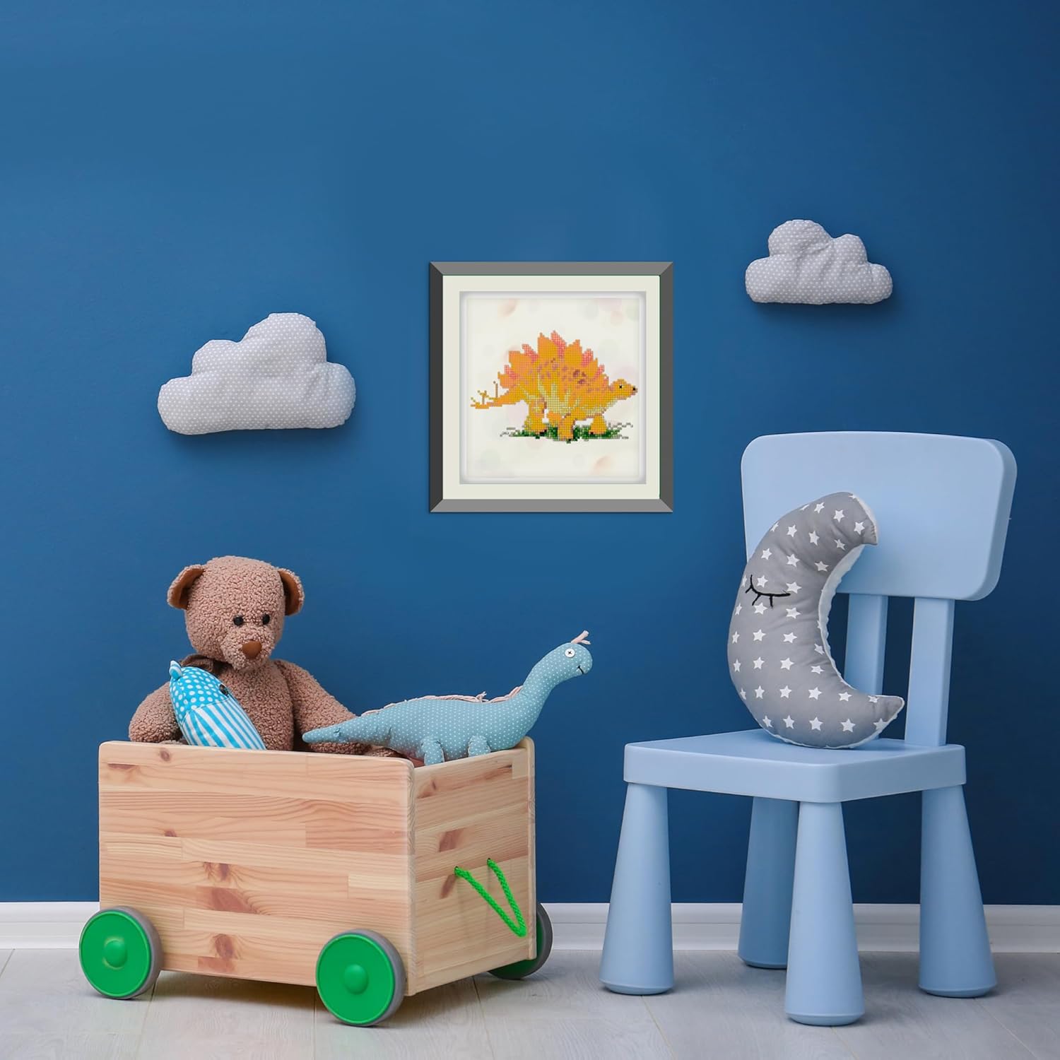 DIAMON DOT a Hom Stegg Diamon Paintin Kit fo Adult Diamon Ar Kit Relaxin Creativ Craf Ki wit Dot Gem 11.8x11.8
