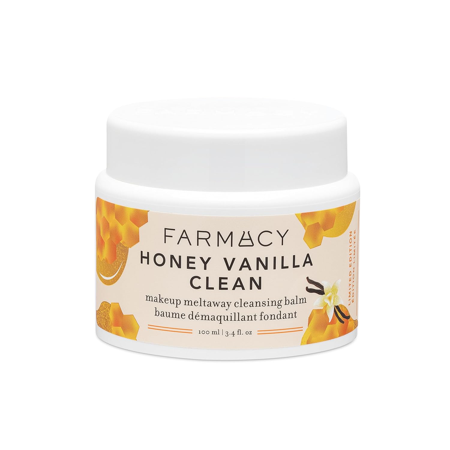 Farmac Makeu Remove Cleansin Bal Hone Vanill Waterproo Makeu Remove Oi Base Cleanse Gentl Exfoliatin Doubl Cleanse Melt Fro Bal t Milk Lathe (100ml)