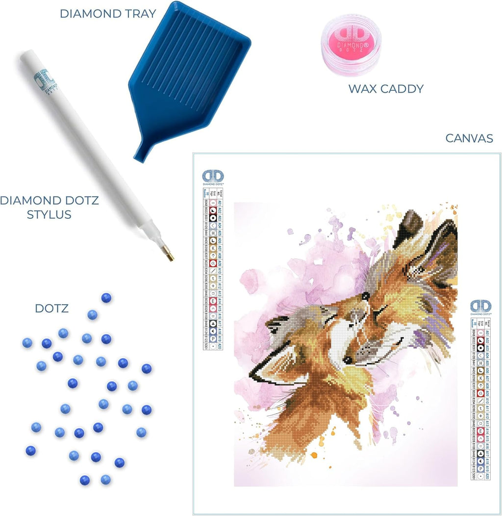DIAMON DOT Fo Blis Anima Diamon Paintin Kit fo Adult Diamon Ar Kit Relaxin Creativ Craf Ki wit Dot Gem 16inchx20inch