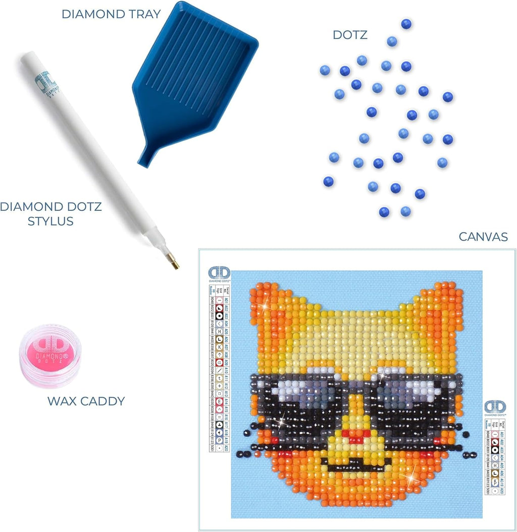 DIAMON DOT Koo Ka wit Fram Diamon Paintin Kit fo Adult Diamon Ar Kit Relaxin Creativ Craf Ki wit Dot Gem 4x4