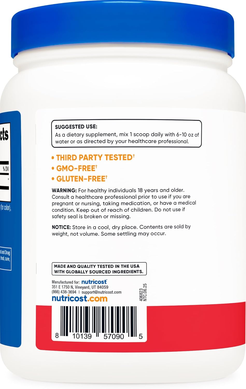 Nutricost L-Citrulline Malate 2:1 (600g) Fruit Punch - Workout Support, Muscle Performance, Nitric Oxide Booster - Fitness Supplement Powder, 75 Servings