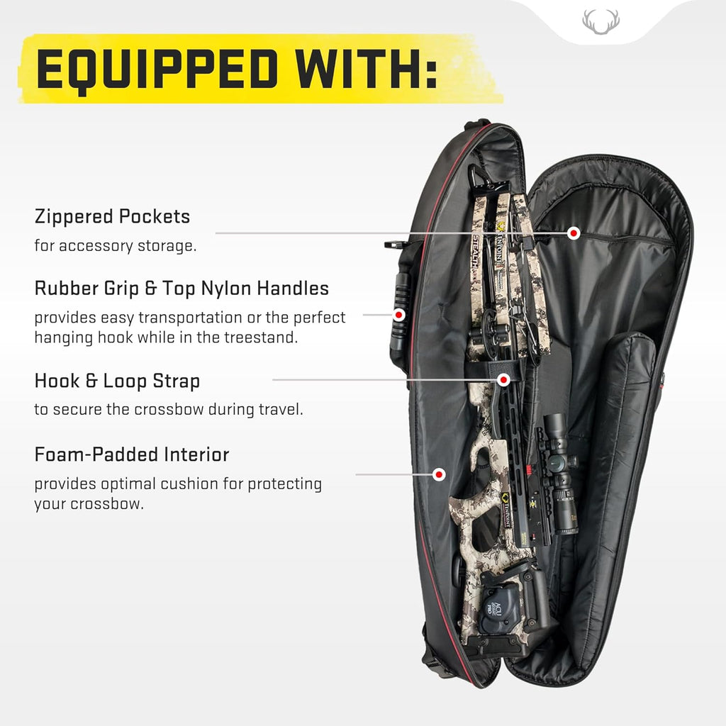 TenPoin Narro Sof Case Black/Re Easil Transpor Protec You Crossbow