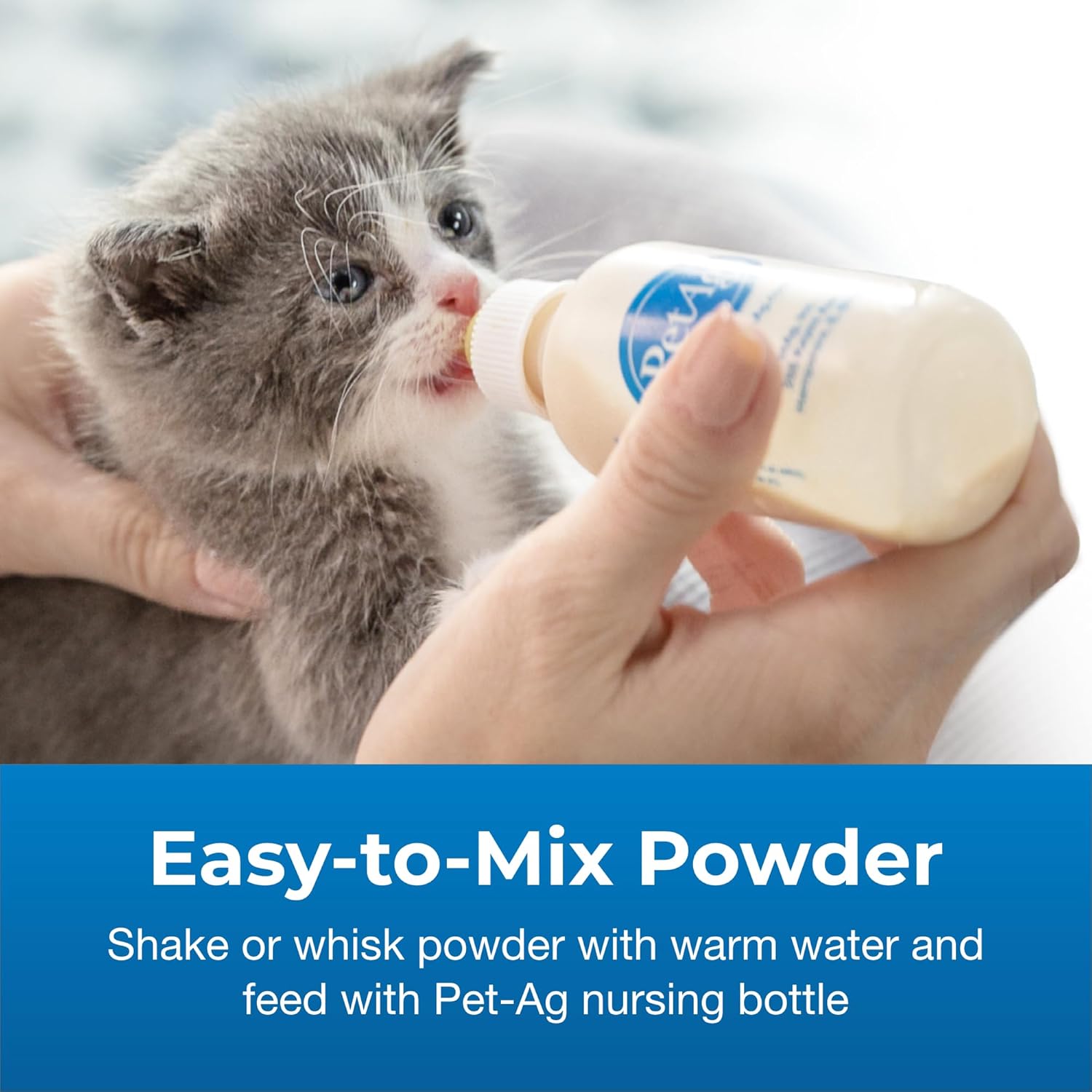 Pet-A PetLa Powde fo Kitten 10. o Kitte Mil Replacemen Powde fo Kitten Newbor t Si Week Ol Eas t Digest