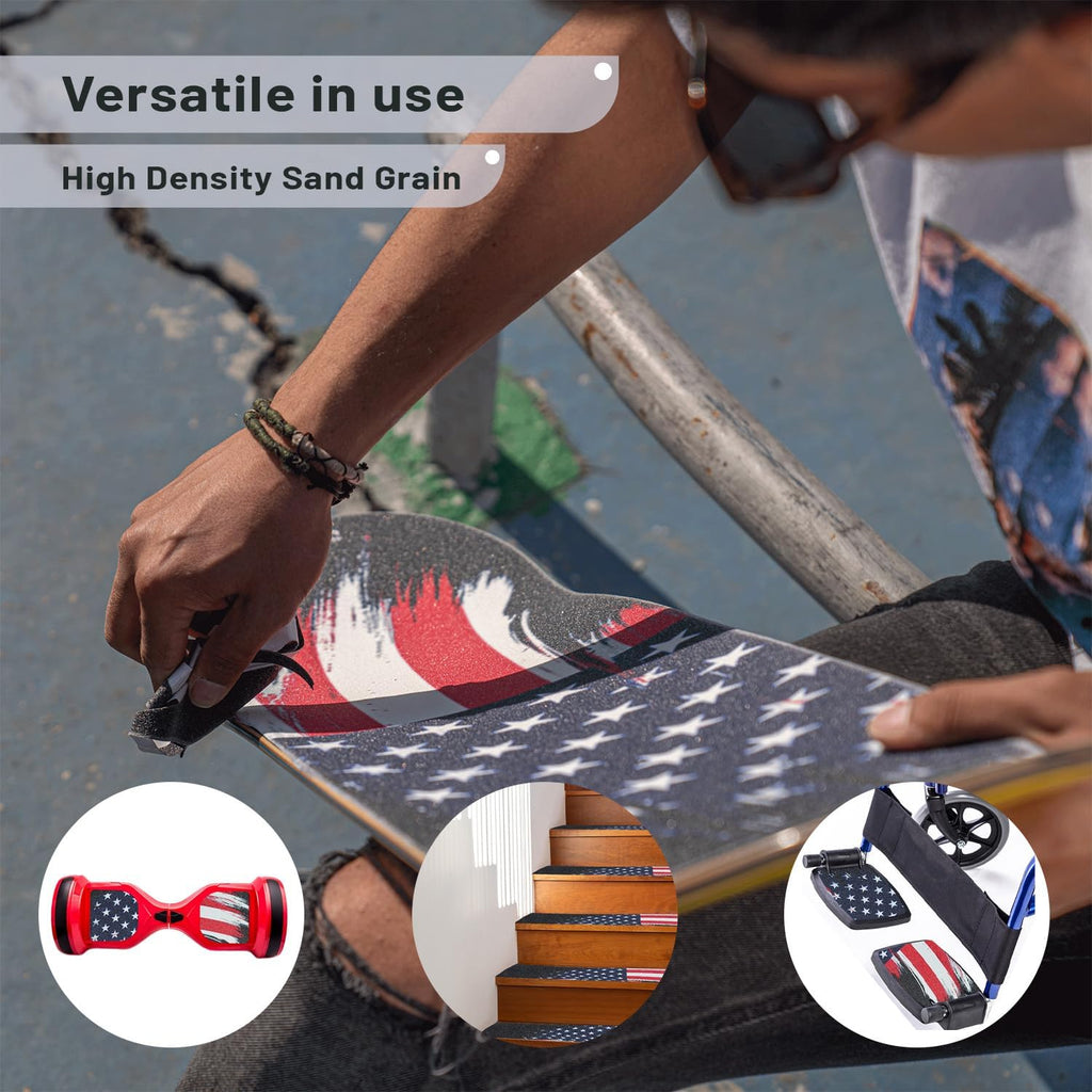 Mr. Pen Grip Tape - Non Slip Tape for Skateboards, Longboards & Scooters
