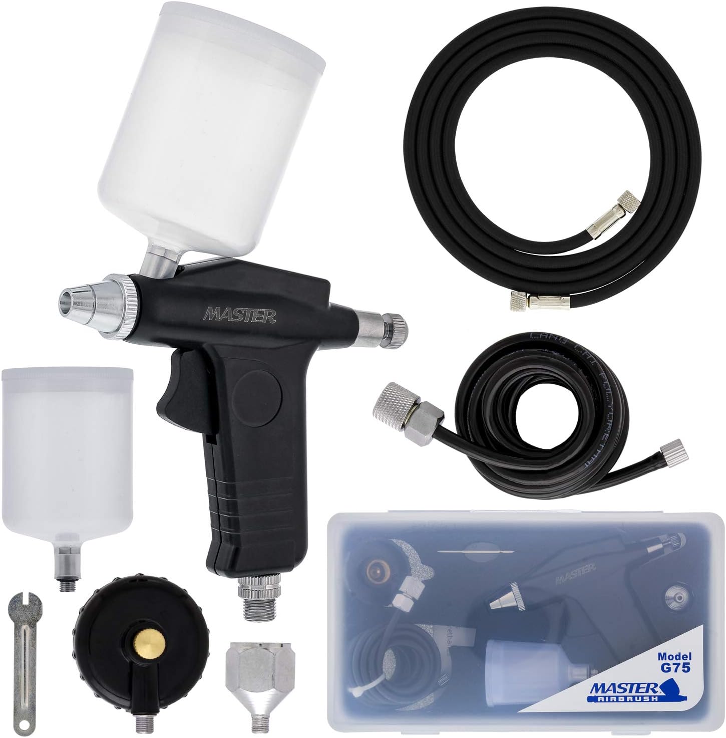 Maste Airbrus Mode G75- Universa Precisio Trigge Styl Gravit Fee Airbrush
