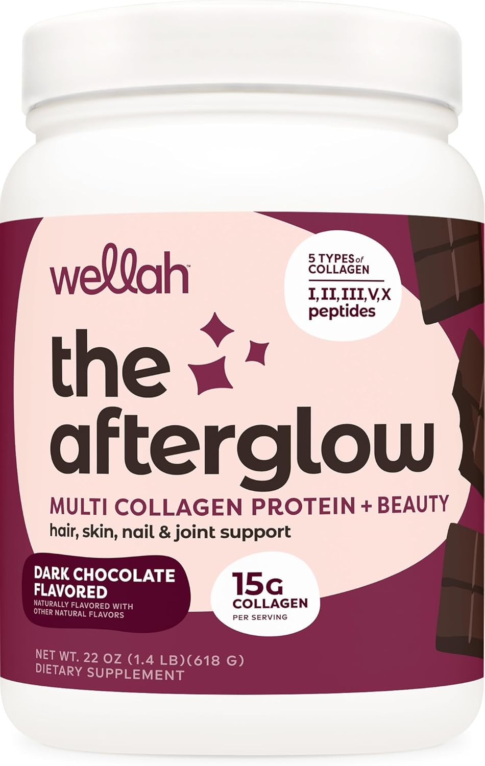 Wella Th Afterglo Mult Collage Protei Beaut (Dar Chocolat Flavored 3 Servings