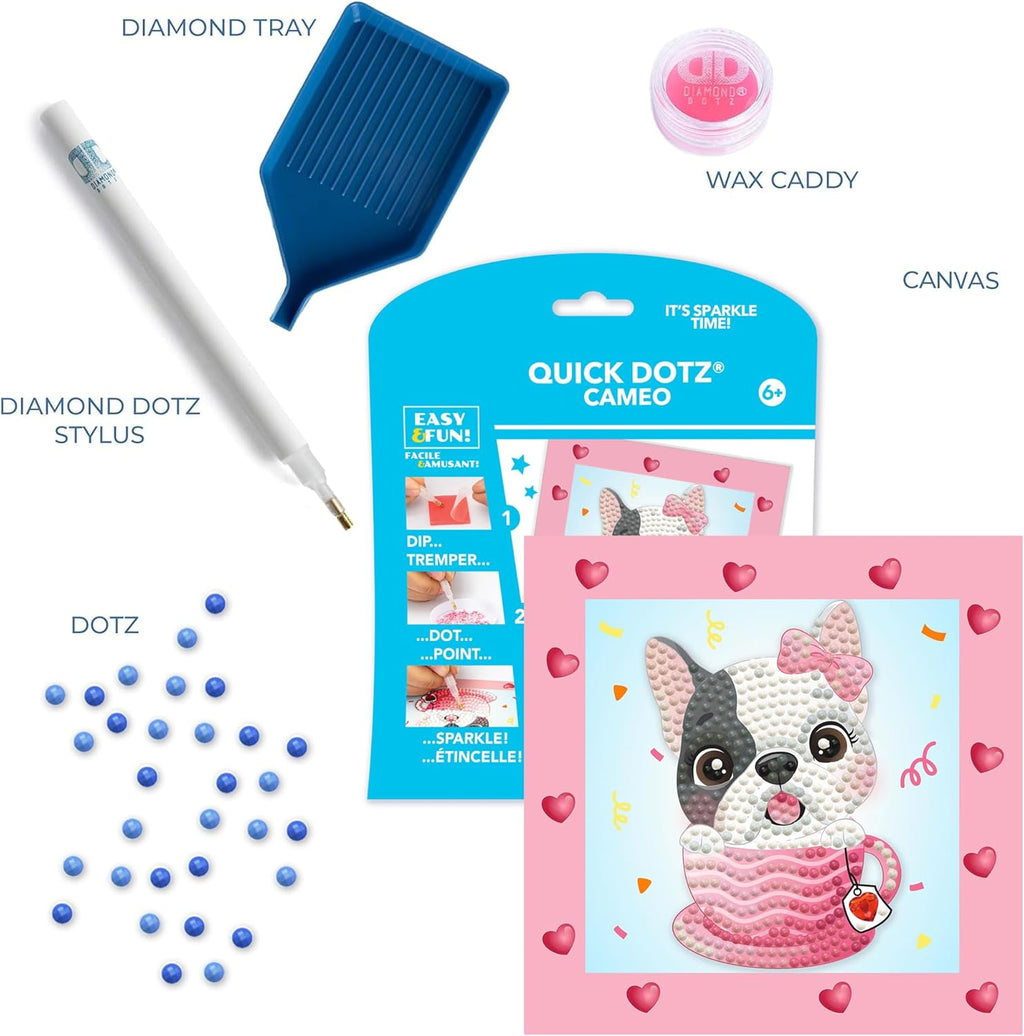 DIAMON DOT Lovel Do Diamon Paintin Kit fo Kid Diamon Ar Kit Relaxin Creativ Craf Ki wit Dot Gem 5.1inchx5.1inch