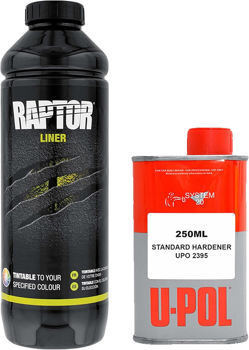 Custo Sho Rapto Tintabl Urethan Spray-O Truc Be Line Quar Ki wit Hardener