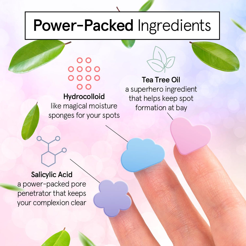 grac stell Awar Winnin Por Stri Pimpl Patche fo Fac Hydrocolloi Acn Patche Absorb Zits Reduce Rednes Cut Patche Dermatologist-Tested Vega (Multishape 3 Count)