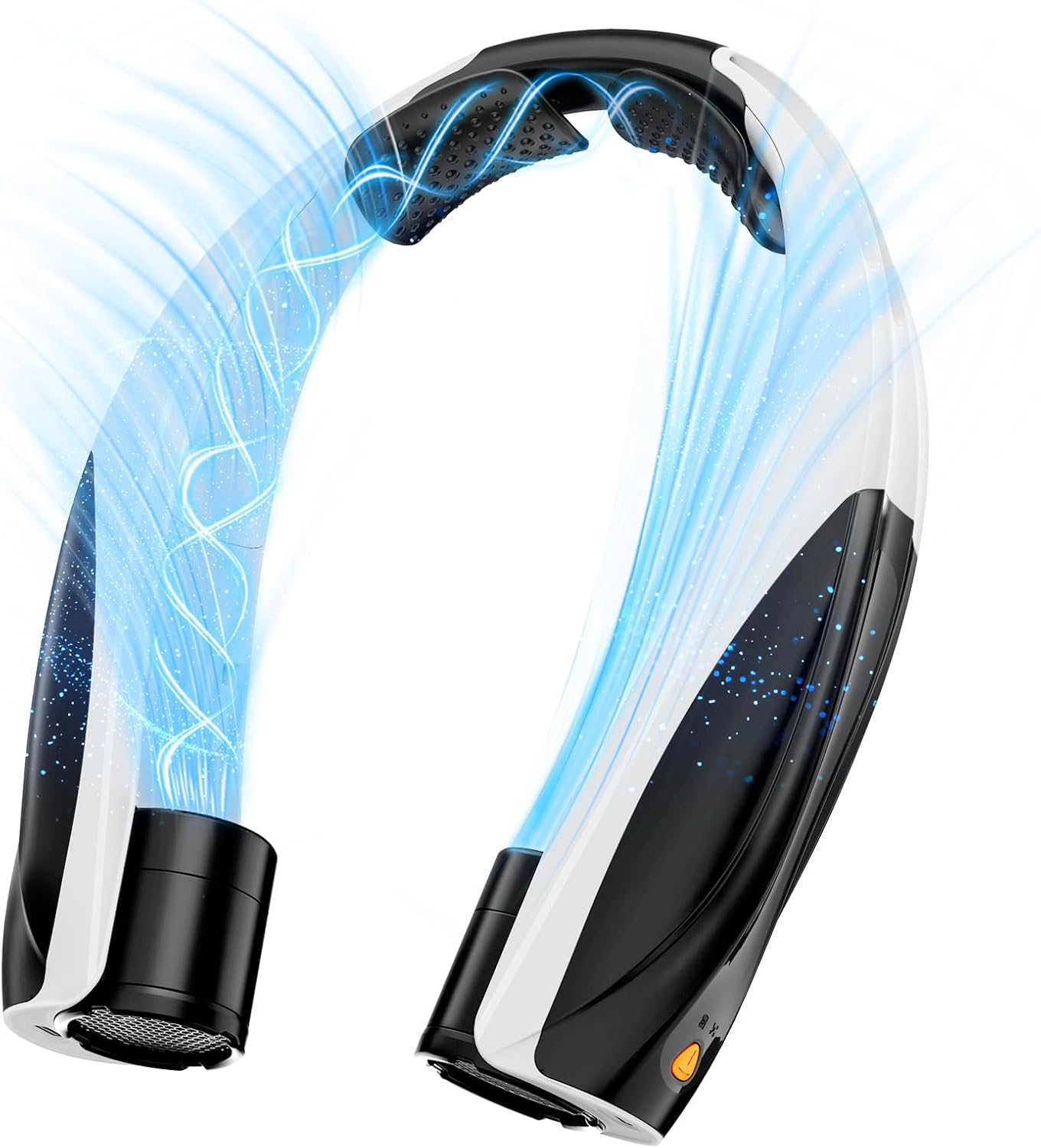 JI Nec Fa Portabl Nec Fa Rechargeabl wit Adjustabl Speeds Nec Coole wit 360 Surroun Breeze Upgrade Long-lastin Wearabl Fa fo Ho Weather Travel Outdoor Camping Me Women