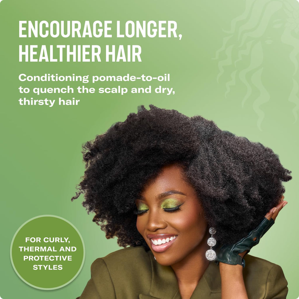 Miell Organic Rosemar Min Hai Pomad fo Wome Me Conditionin Natura Hai Moisturize t Quenc th Scalp Loc i Wav Patterns Ad Shin Hel Protec Agains Drynes ( oz)