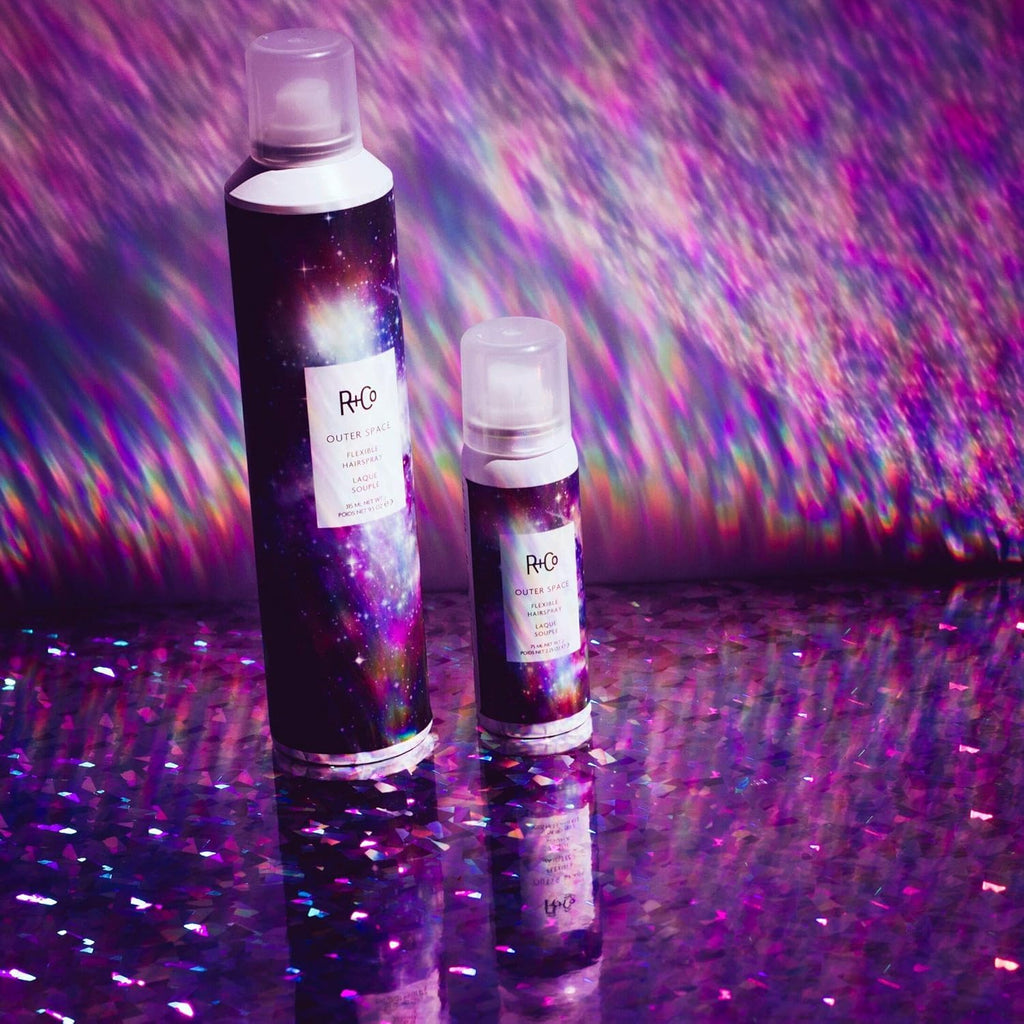 R+C Hai Spra Se fo Volum an Hol Oute Spac Balloo Hairspray Instan Volum an Textur Lightweigh Fo Lon Lastin Hairstyle Vega Cruelty-Fre 9. o  o (Pac o 2)