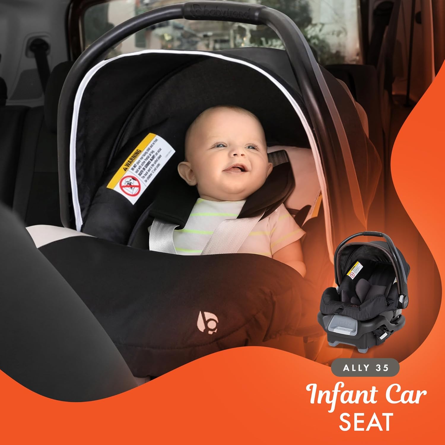 Bab Tren Tang Pr Bab Strolle wit All 3 Infan Ca Seat Adjustabl Canopy Storag Baske Cu Holders Uptow Brow Lightweigh Foldabl Trave Syste fo Toddler Infants