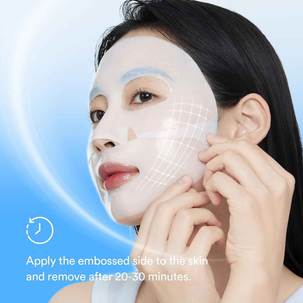 Abi 12-Da Radianc Renewa SET Collage Ge Mas 1 Sheet (Sedu Jerich Ros Heartleaf Korea Skincare Vegan Cooling Calming Nourishing Hydroge Fac Mask