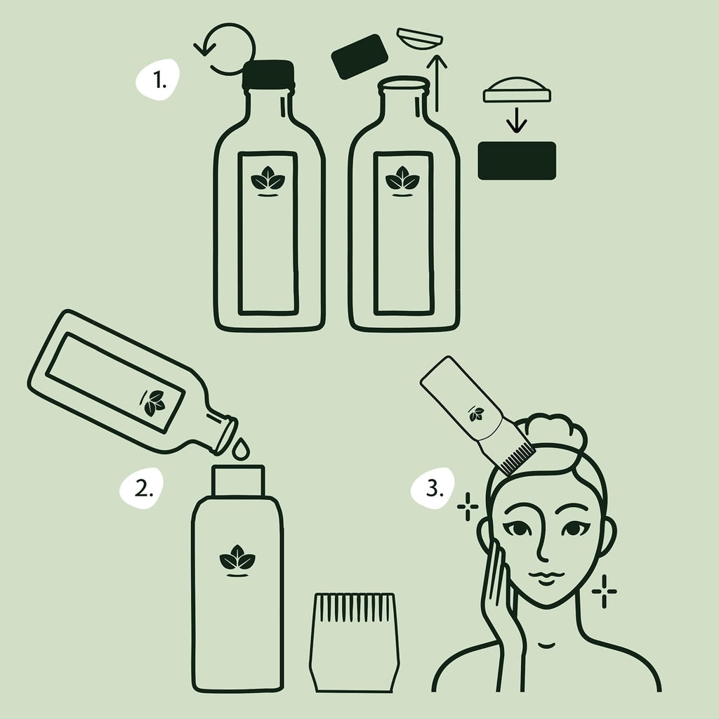 Natur Spel Rosemar Oi Fo Hai Growt Wit Roo Com Applicator Pre-Dilute Hai Scal Oi Nourishe Dry Damage Hair Fo Wome Men 5.0 F Oz