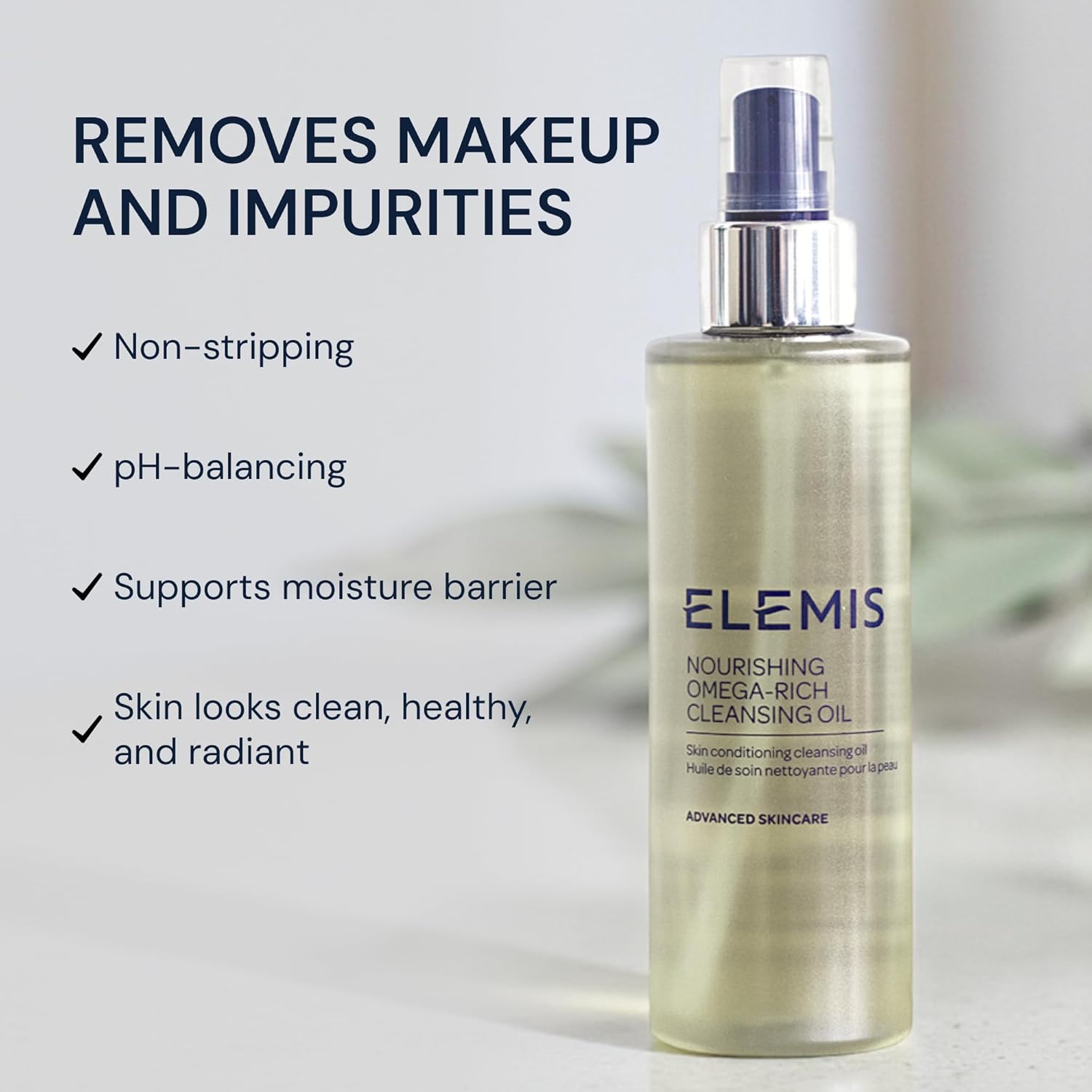ELEMI Nourishin Omega-Ric Cleansin Oil Ski Conditionin Cleansin Oil 6. F Oz