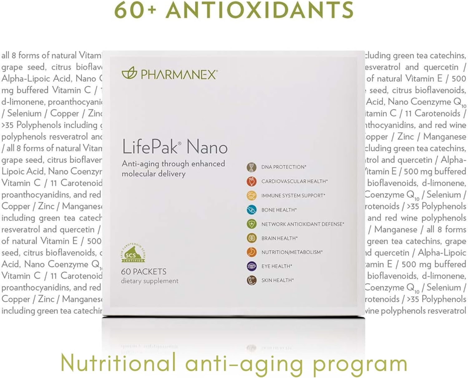 N Ski Pharmane LifePa Nan Advance Nutritiona Suppor wit Cutting-Edg Nanotechnology Vitamins an Antioxidant fo Enhance Absorptio an Healt Benefits