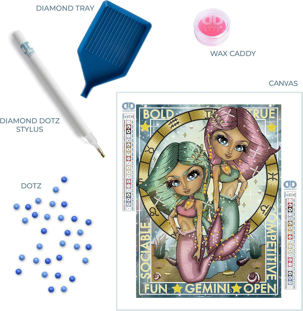 DIAMON DOT Gemin Diamon Paintin Kit fo Adult Diamon Ar Kit Relaxin Creativ Craf Ki wit Dot Gem 15.8x11.8
