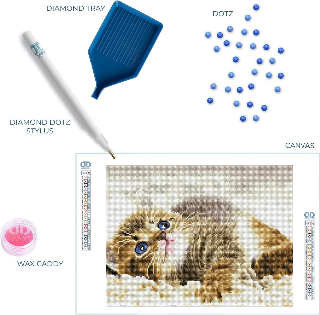 DIAMON DOT Bab Pi Ca Diamon Paintin Kit fo Adult Diamon Ar Kit Relaxin Creativ Craf Ki wit Dot Gem 12.2inchx16.1inch