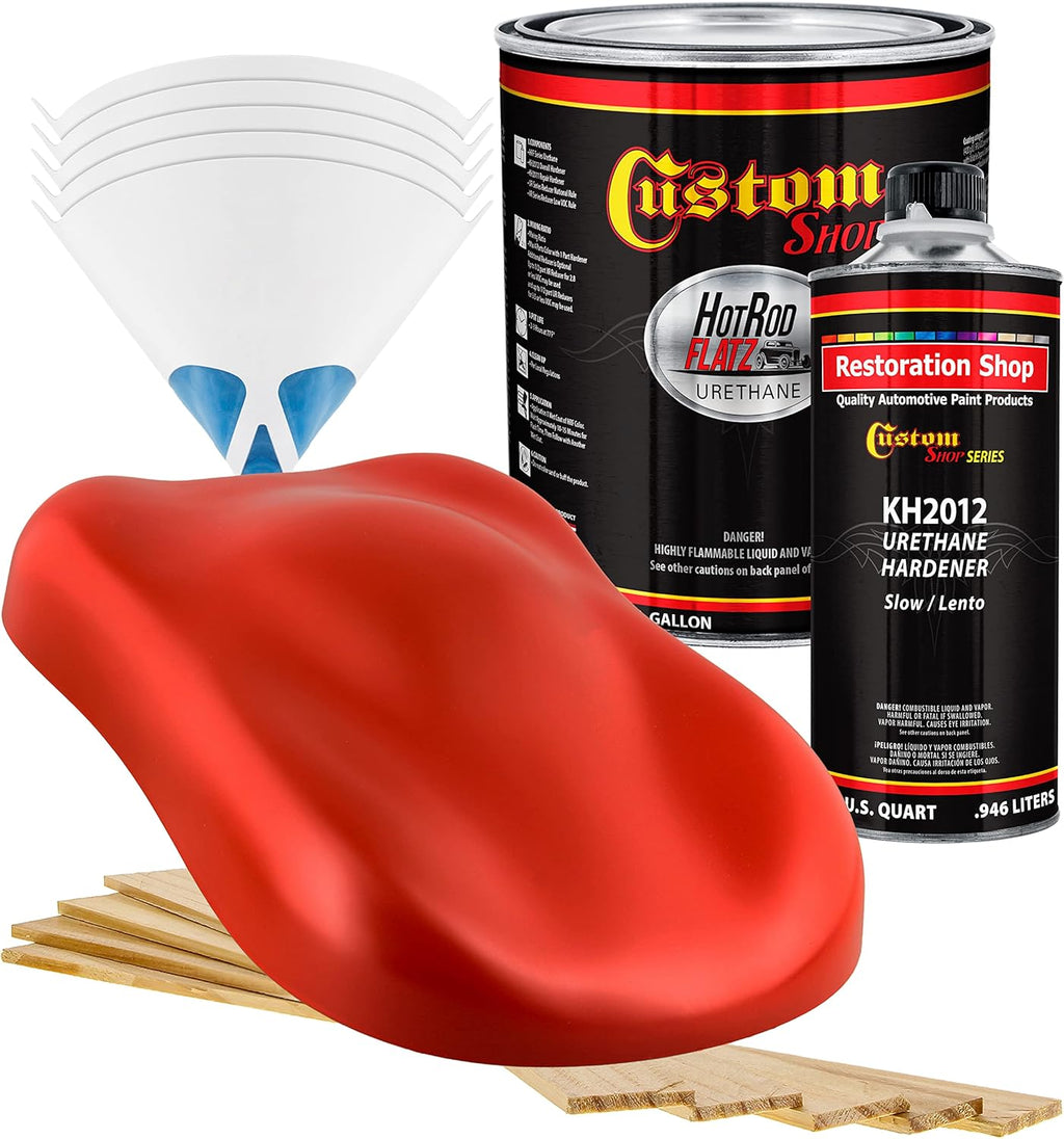 Custo Sho Hem Orang Ho Ro Flat Fla Matt Sati Urethan Aut Pain Complet Gallo Pain Ki Professiona Lo Shee Automotive Ca Truc Coating 4: Mi Ratio