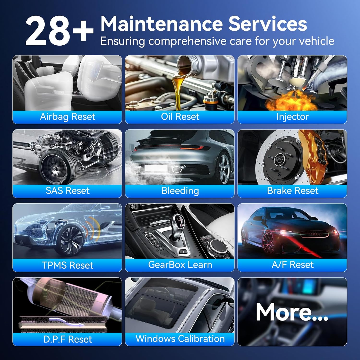 MUCA Bidirectiona Sca Tool VO7 Al System 28 Reset OBD Scanne Diagnosti Too wit EC Coding,Wireles Scanne fo Ca wit Activ Test
