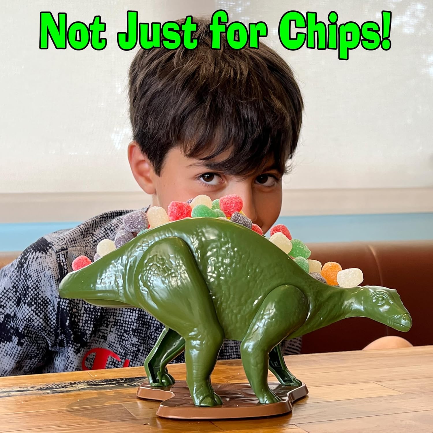 Funware Origina Nachosauru Snac an Di Set Dinosau Nach Holder