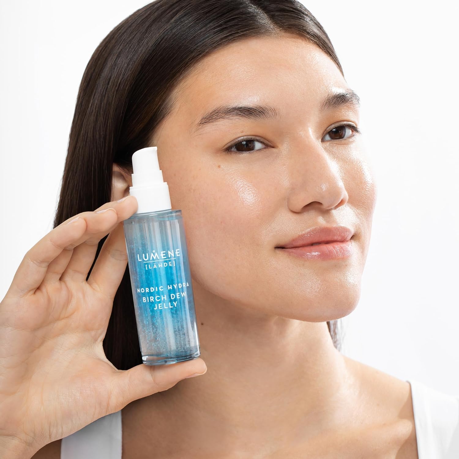 Lumen Nordi Hydr [L?hde Birc De Jell Dua Hydratin Seru Fac Moisturize wit Hyaluroni Aci an Nordi Birc Sa Fail Fac Seru fo Dr Ski an Al Ski Type (1. f oz)