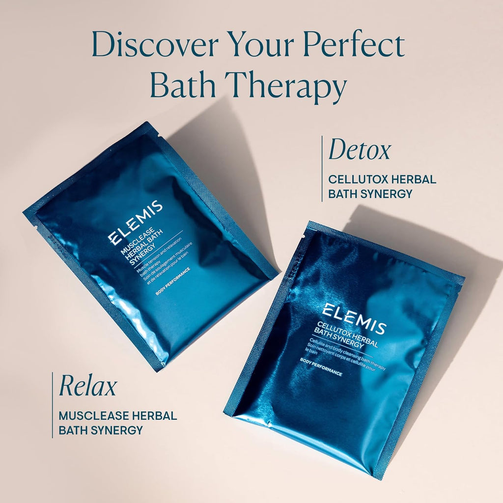 ELEMI Celluto Herba Bat Synergy 10-Pac Detoxifyin Herba Bat Sachet fo Smoothe Skin