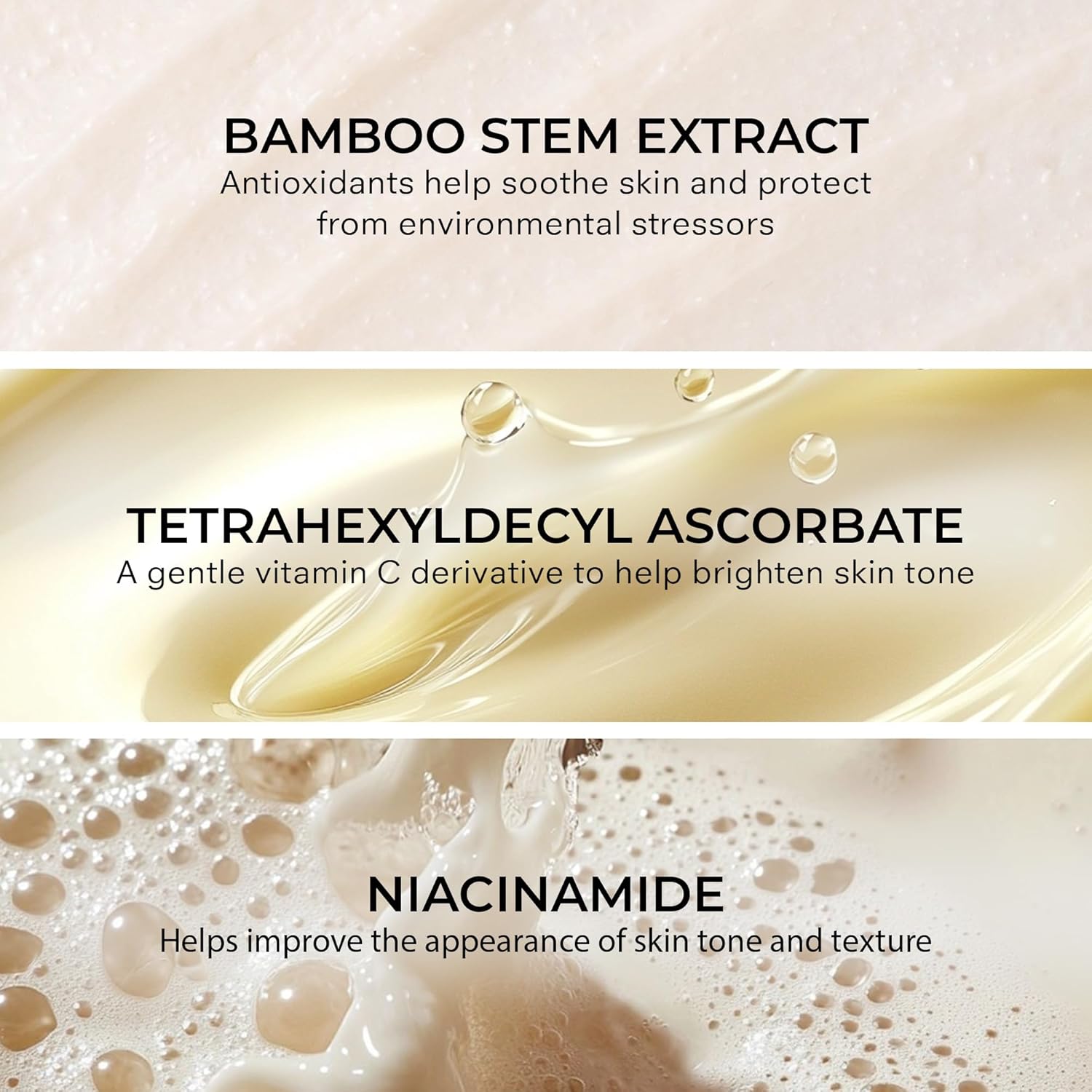 COSMEDI Glo Bambo Brightenin Facia Mas P Exfoliatin Facia Scru fo Tired Dul Uneve Ski Anti-Agin Gentl Nigh Fac Exfoliato wit Bambo Niacinamid Al Ski Types