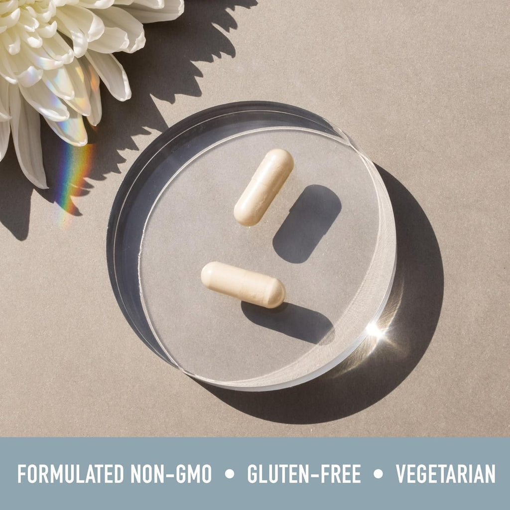 Calciu D-Glucarat 500M CD fo Live Deto an Cleanse Hormon Balance an Menopaus Suppor Calciu Supplemen Vegan Non-GMO Third-Part Teste 9 Capsule (3-Mont Supply)
