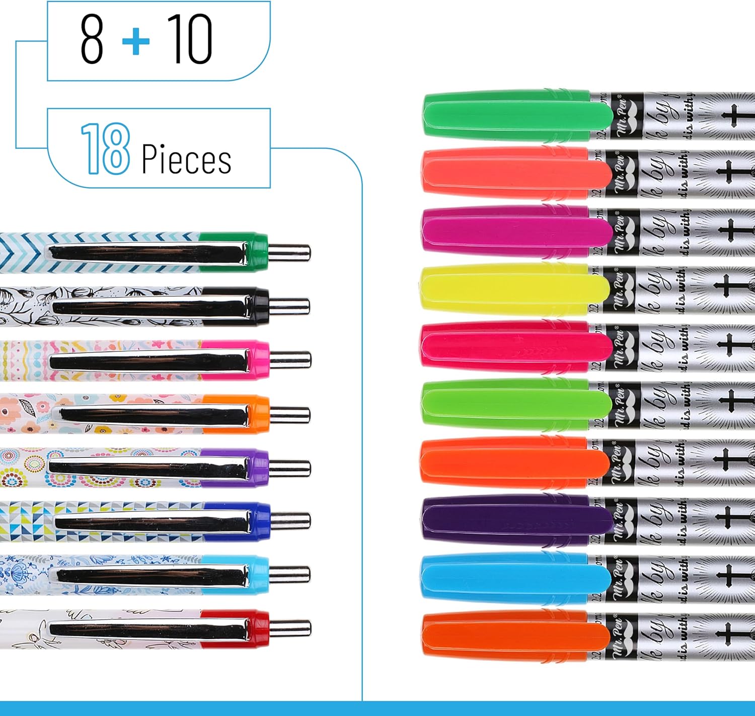 Bibl Journalin Kit 1 Pac 1 Ge Highlighters N Blee Pens Bibl Pen an Highlighters N Bleed Gift