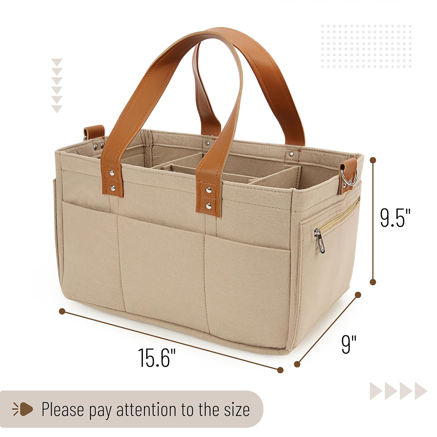 Bab Diape Cadd Organizer Leathe Strap Bab Organizer Ca Diape Caddy