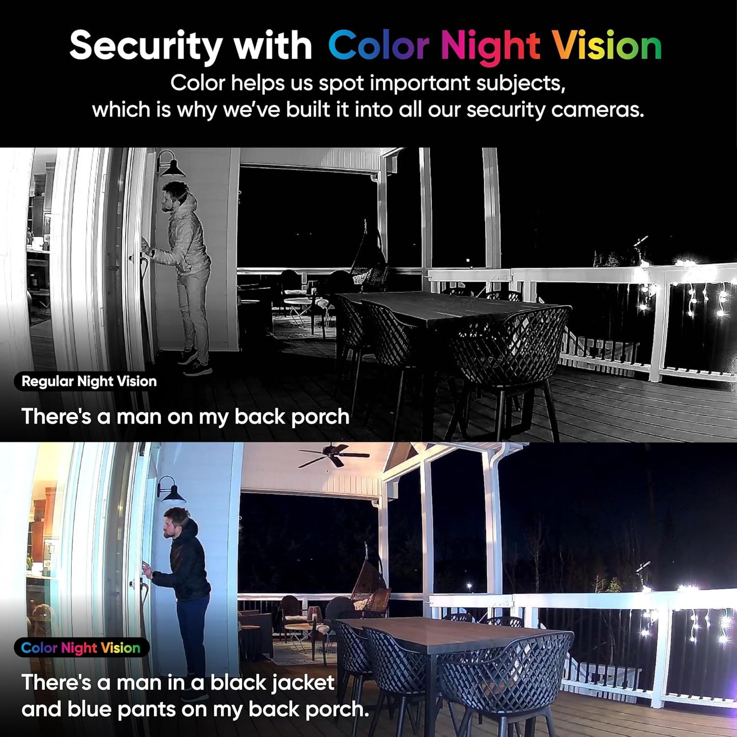 Wyze Cam OG Indoor/Outdoor 1080p Wi-Fi Smart Home Security Camera with Color Night Vision, Built-in Spotlight, Motion Detection, 2-Way Audio, Compatible with Alexa Google, White, Free Expert Setup