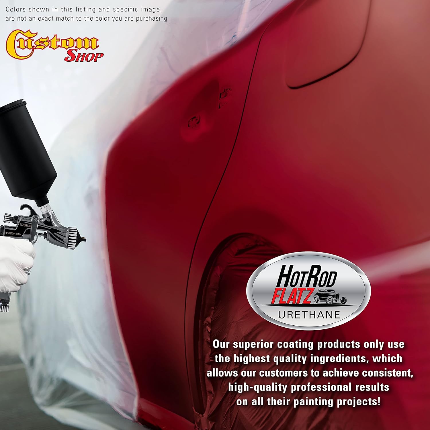 Custo Sho Jalapen Brigh Re Ho Ro Flat Fla Matt Sati Urethan Aut Pain Complet Gallo Pain Ki Professiona Lo Shee Automotive Ca Truc Coating 4: Mi Ratio