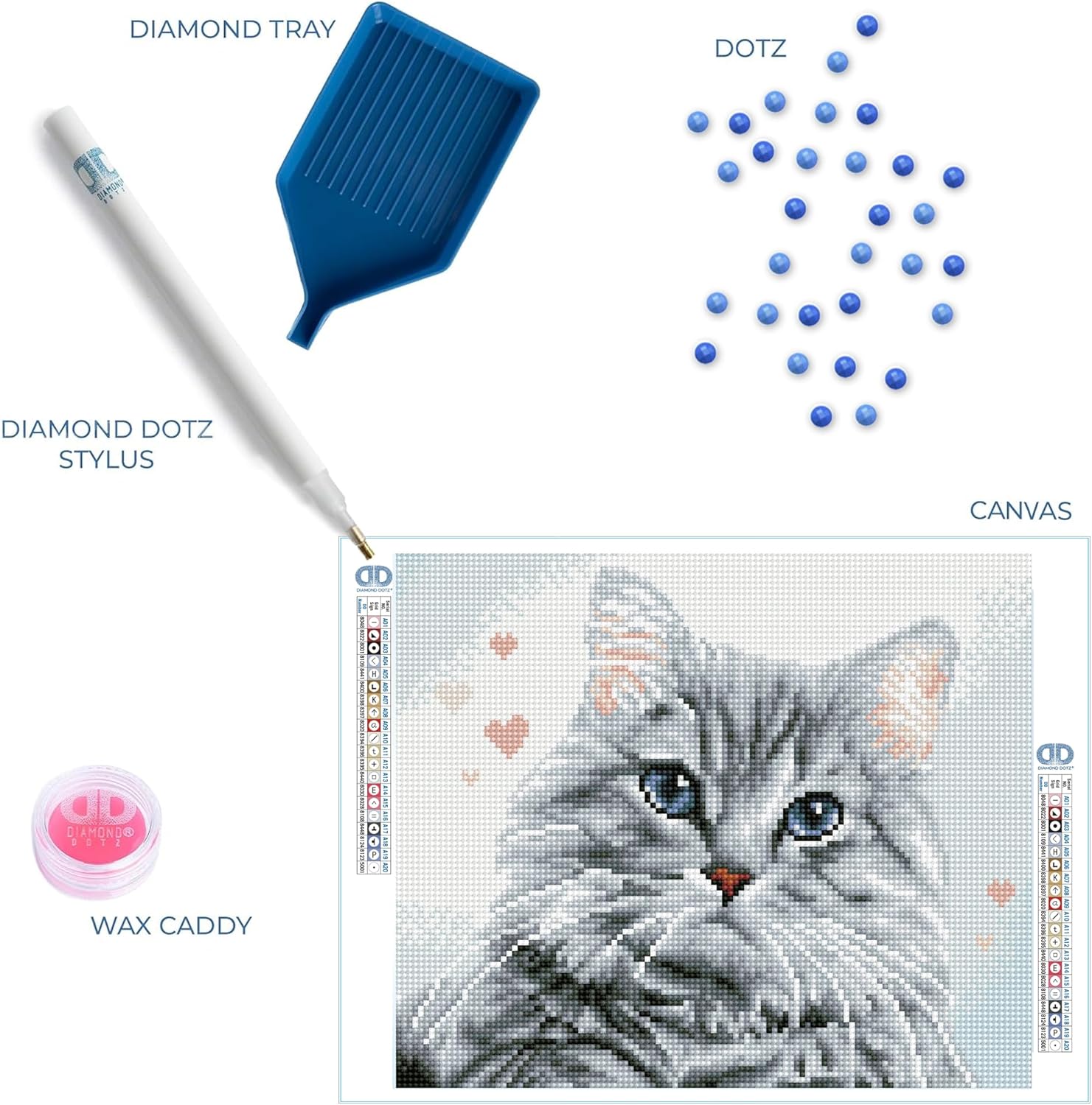 DIAMON DOT Pricill Diamon Paintin Kit fo Adult Diamon Ar Kit Relaxin Creativ Craf Ki wit Dot Gem 10.6x12.2
