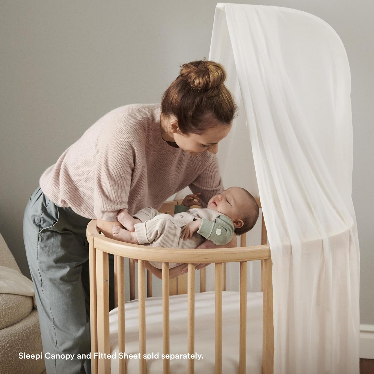 Stokk Sleep Min Bundl V3 Whit Include Sleep Min V3 Mattres Drap Ro Suitabl fo Age 0- Year Ol Adjustabl Stylish