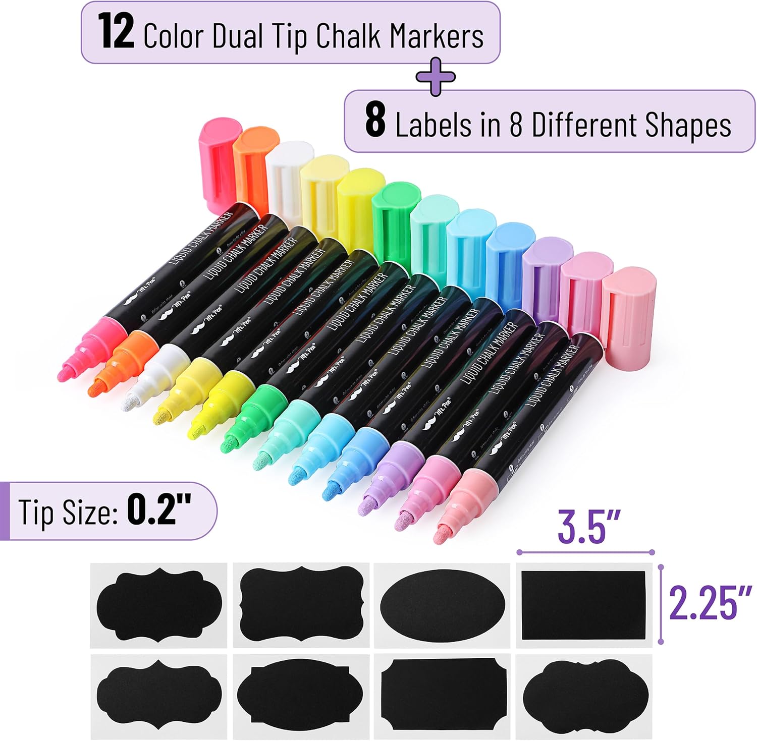 Chal Marker an Chalkboar Labels