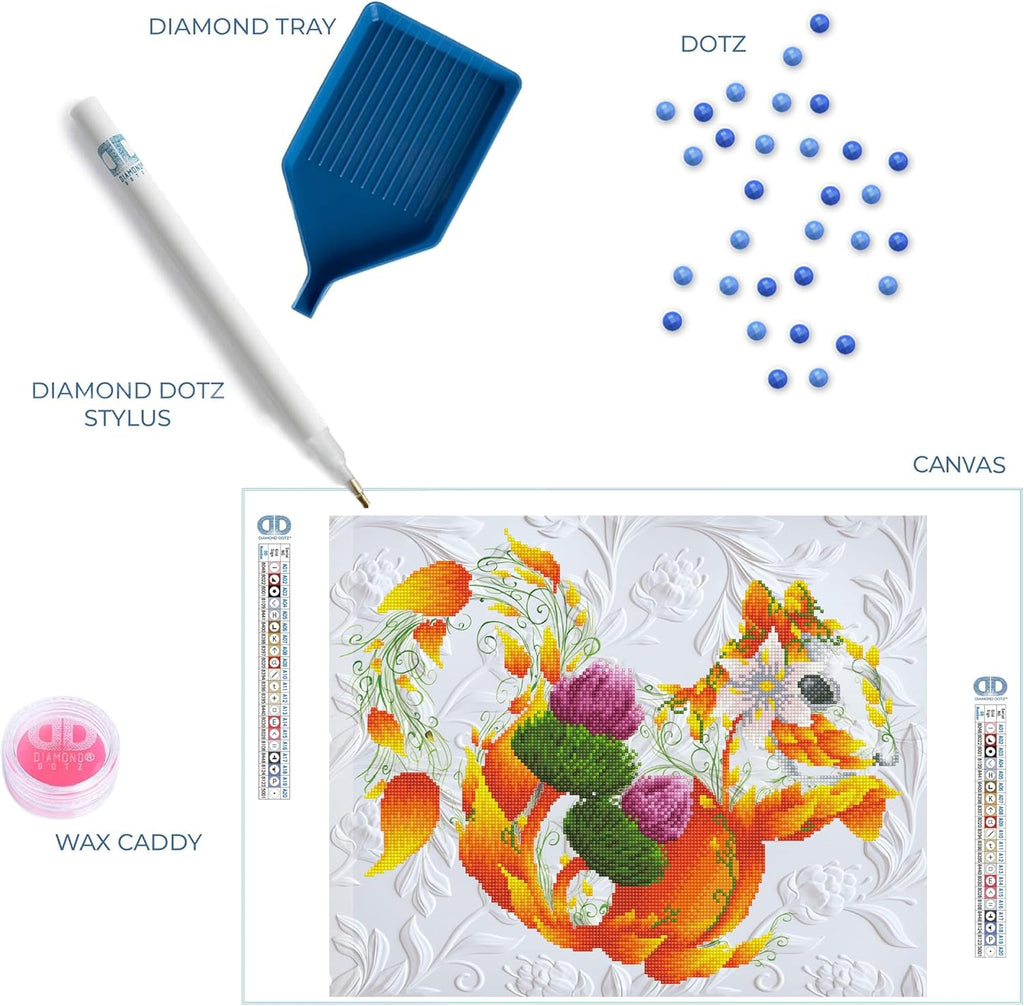 DIAMON DOT Scotc Squirre Anima Diamon Paintin Kit fo Adult Diamon Ar Kit Relaxin Creativ Craf Ki wit Dot Gem 16.5inchx20.5inch