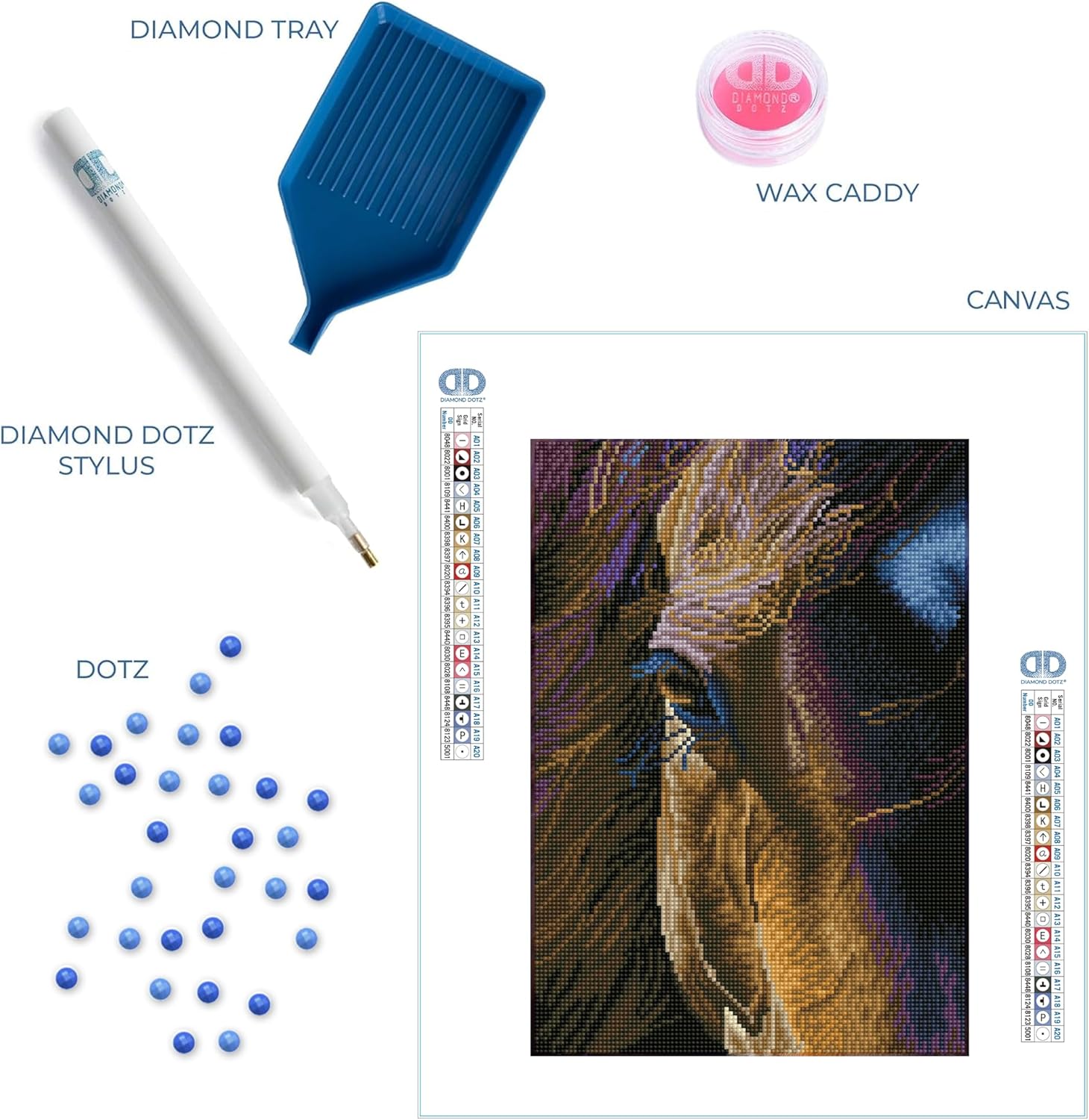 DIAMON DOT Sta Diamon Paintin Kit fo Adult Diamon Ar Kit Relaxin Creativ Craf Ki wit Dot Gem 16.3inchx11.6inch