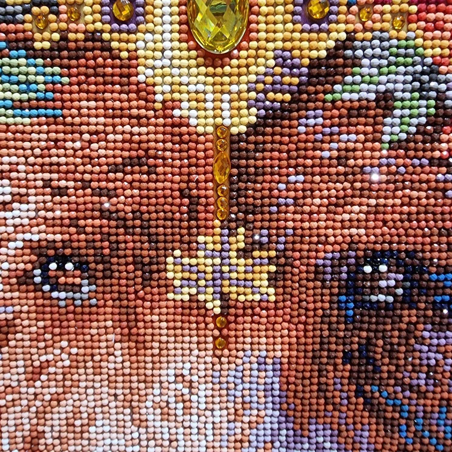 Diamon Dot 2.8M 12 Cylinde Latt Freestyl Diamon Paintin Beads Diamon Ar Beads Replacemen Drills Loos Gem fo DI Craft an Ar Projects