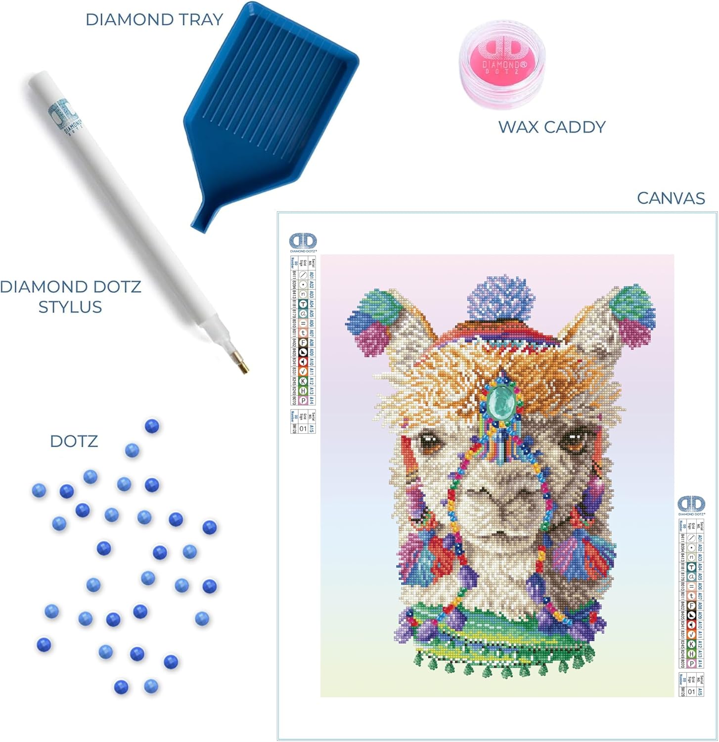 DIAMON DOT Bohemia Alpac Diamon Paintin Kit fo Adult Diamon Ar Kit Relaxin Creativ Craf Ki wit Dot Gem 20.1x16.1