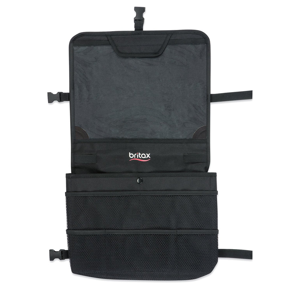 Brita View-N-G Backsea Ca Organize wit Table Holde Cras Teste Waterproo Backin Extr Storag Pockets